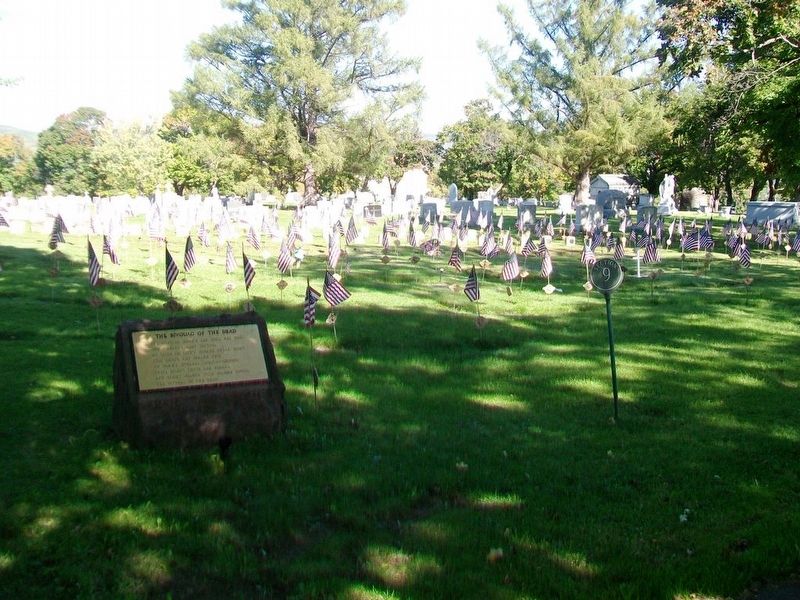 The Bivouac of the Dead Marker image. Click for full size.