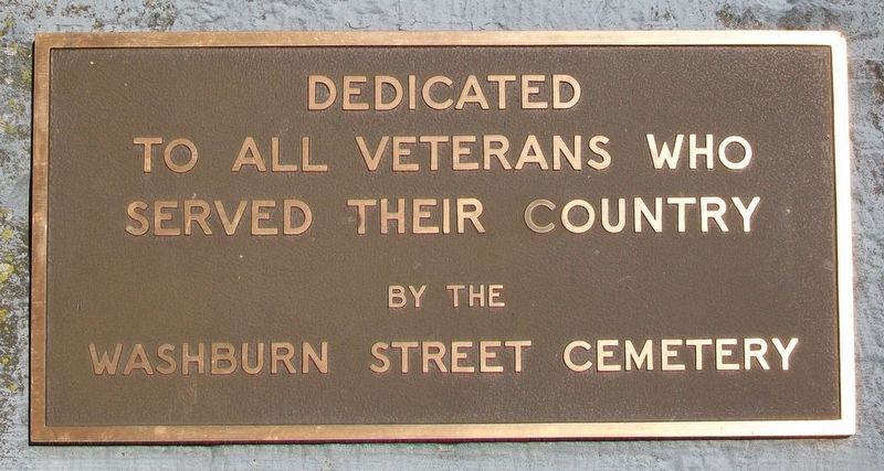 Veterans Memorial Marker image. Click for full size.