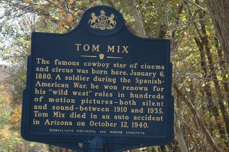 Tom Mix Marker image. Click for full size.