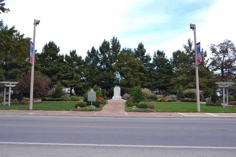 William Jennings Bryan Marker and Statue. Click for full size. William Jennings Bryan Marker and Statue image. Click for full size.