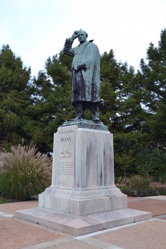 William Jennings Bryan Statue image. Click for full size.