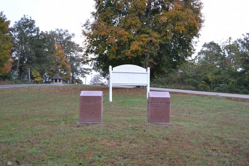 The Arcadia Valley and Russellville Junction Markers. Click for full size. The Arcadia Valley and Russellville Junction Markers image. Click for full size.