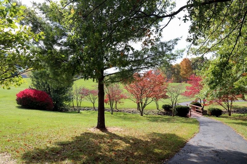 The Grounds at the Rocky Gap Veterans Cemetery image. Click for full size.