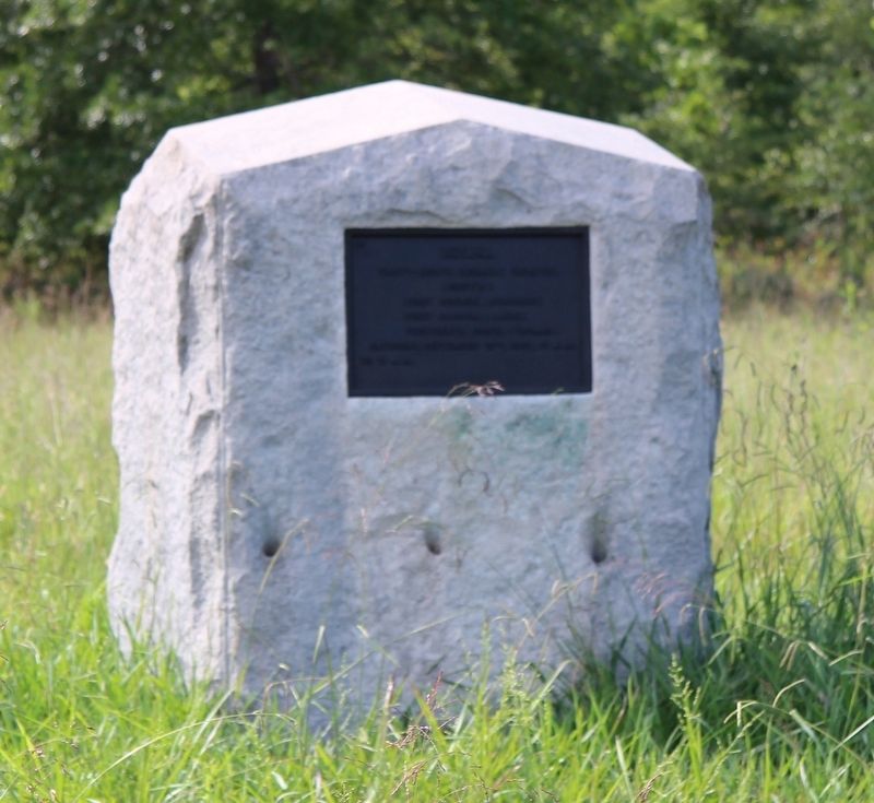 38th Indiana Regiment Marker. Click for full size. 38th Indiana Regiment Marker image. Click for full size.