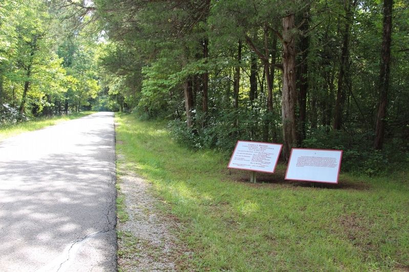 Liddell's Brigade Marker. Click for full size. Liddell's Brigade Marker image. Click for full size.