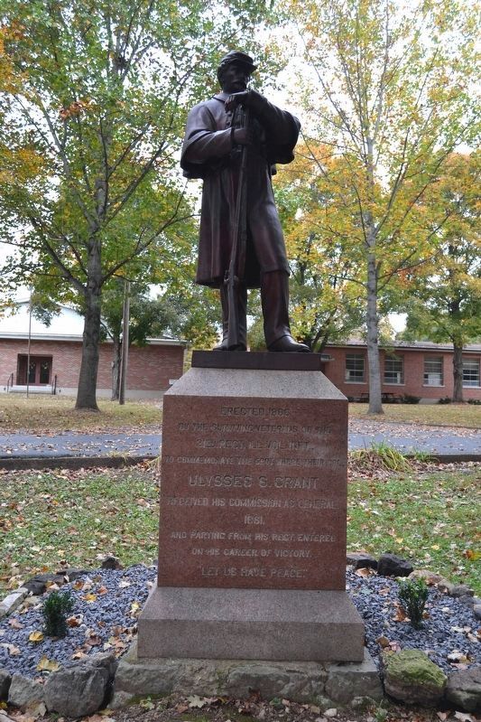 General Grant Commission Commemorative Monument. Click for full size. General Grant Commission Commemorative Monument image. Click for full size.