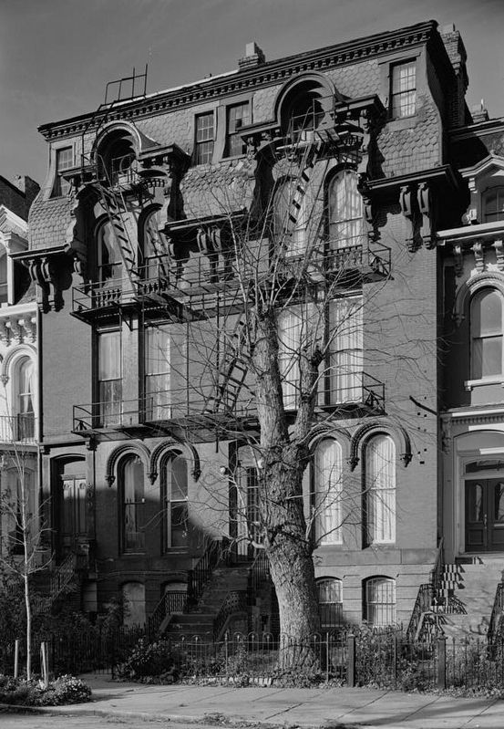 Blanche K. Bruce House Marker. Click for full size. Blanche K. Bruce House Marker image. Click for full size.