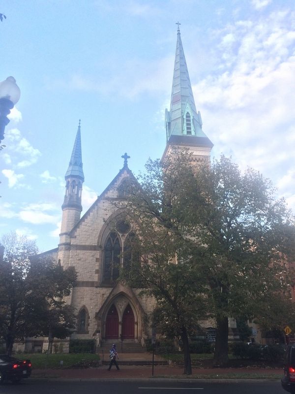 The Church of the Ascension and St. Agnes Marker image. Click for full size.