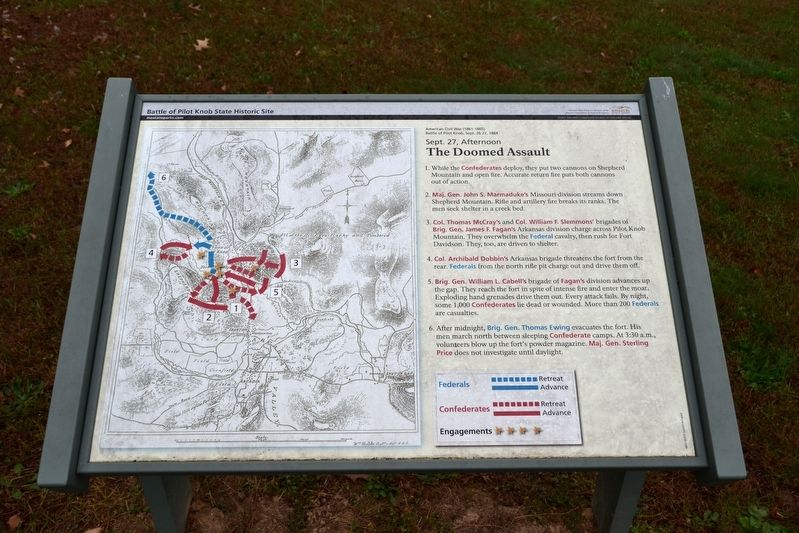 The Doomed Assault Marker image. Click for full size.