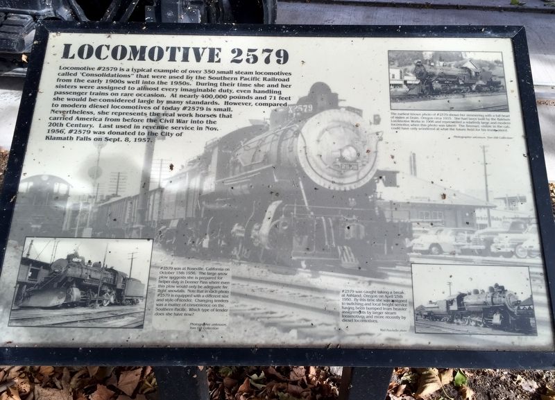 Locomotive 2579 Marker image. Click for full size.