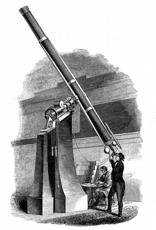 Cincinnati Observatorys 11 inch "Merz and Mahler" refracting telescope installed in 1843 image. Click for full size.