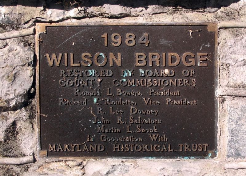 1984<br>Wilson Bridge. Click for full size. 1984<br>Wilson Bridge image. Click for full size.