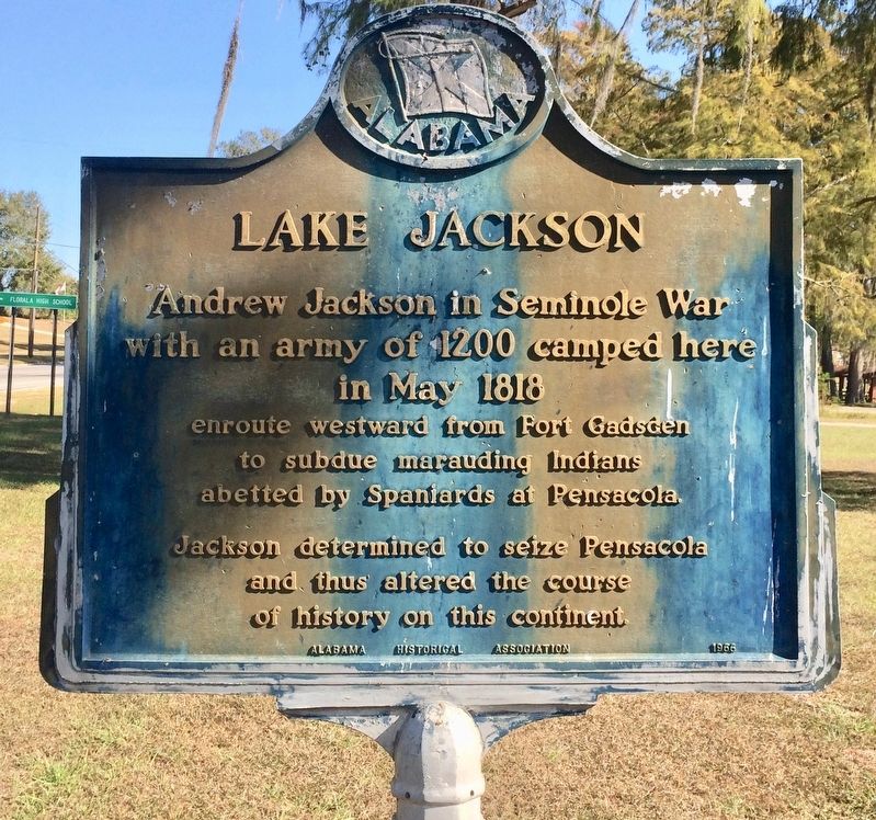 Lake Jackson Marker image. Click for full size.