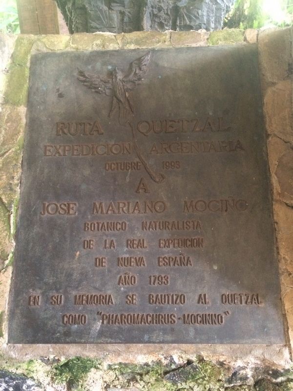 José Mariano Mociño Marker image. Click for full size.