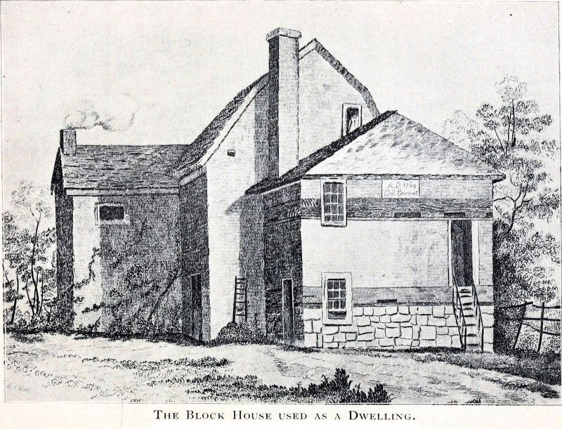 The Blockhouse Used as a Dwelling image. Click for full size.