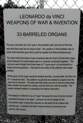 33-barreled Organs Marker image. Click for full size.