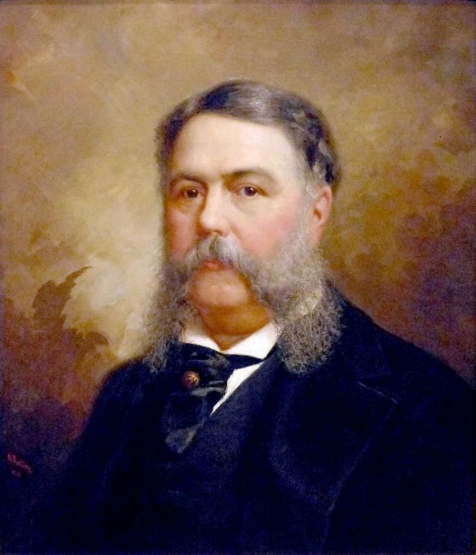Chester A. Arthur (1830-1886)<br>Twenty-first president, 1881-85 image. Click for full size.