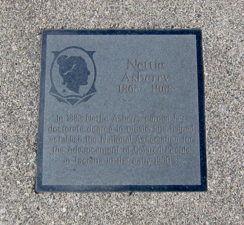 Nettie Asberry Marker. Click for full size. Nettie Asberry Marker image. Click for full size.
