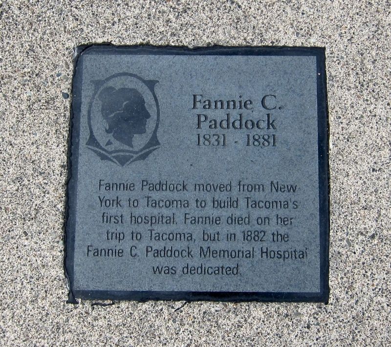 Fannie C. Paddock Marker image. Click for full size.