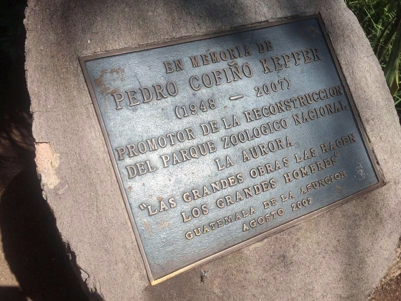Additional marker to Pedro Cofiño Kepfer image. Click for full size.