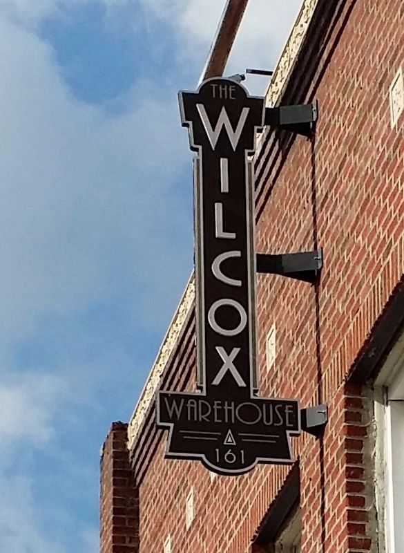 Former site of Wilcox Drug Company. Click for full size. Former site of Wilcox Drug Company image. Click for full size.