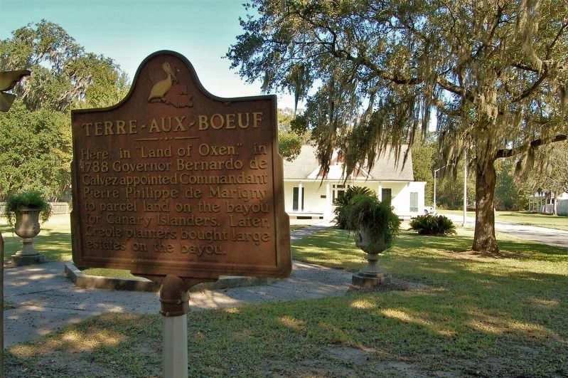 Terre-Aux-Boeuf Marker image. Click for full size.