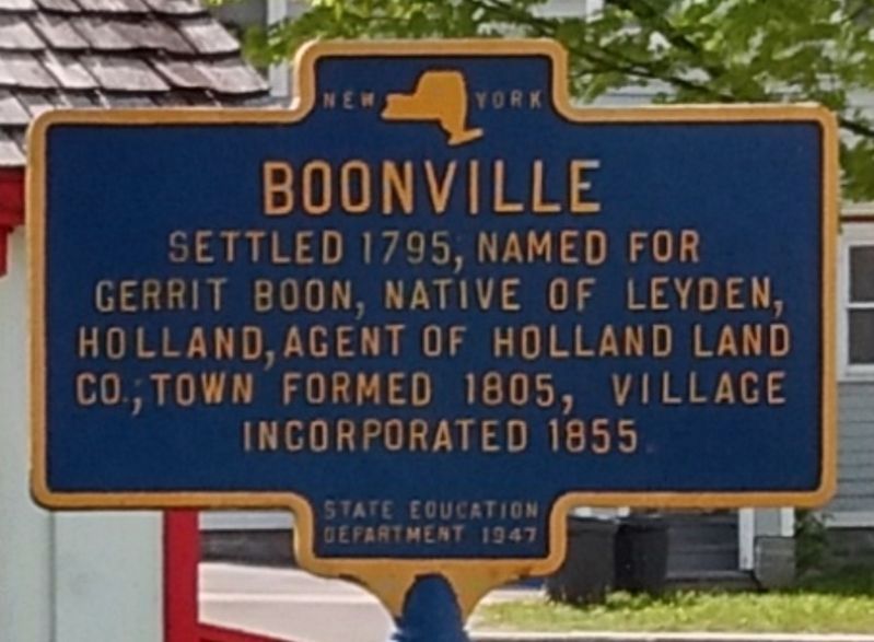 Boonville Marker image. Click for full size.
