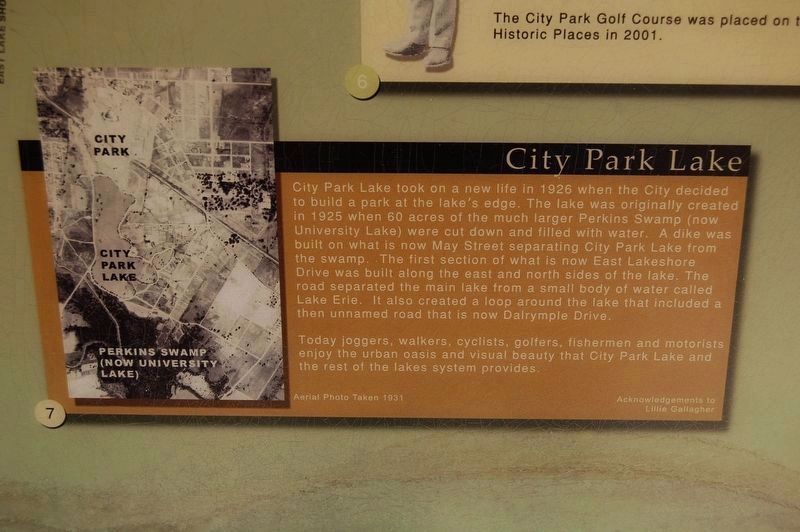 Stories of City Park Marker image. Click for full size.