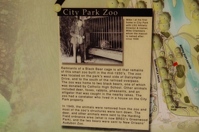 Stories of City Park Marker image. Click for full size.