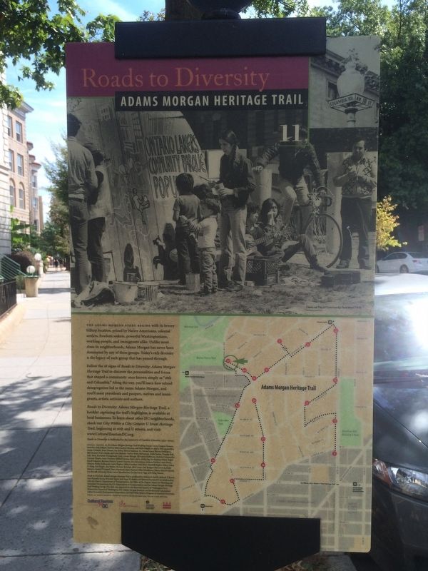 Walter Pierce Park Marker reverse. Click for full size. Walter Pierce Park Marker reverse image. Click for full size.