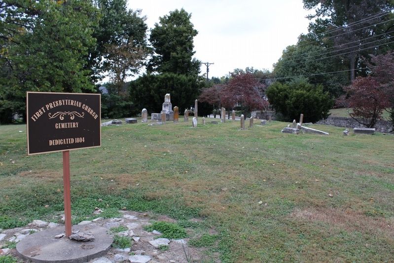 First Presbyterian Church Cemetery image. Click for full size.