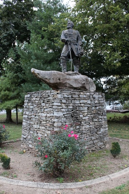 Major General George H. Thomas at Lebanon, Kentucky Statue image. Click for full size.