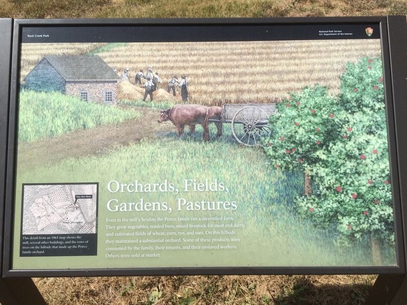 Orchards, Fields, Gardens, Pastures Marker image. Click for full size.