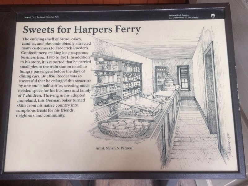 Sweets for Harpers Ferry Marker image. Click for full size.