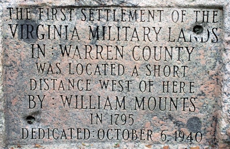 Mounts Station Marker image. Click for full size.