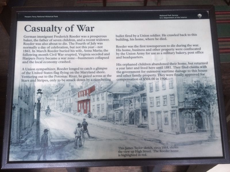 Casualty of War Marker image. Click for full size.