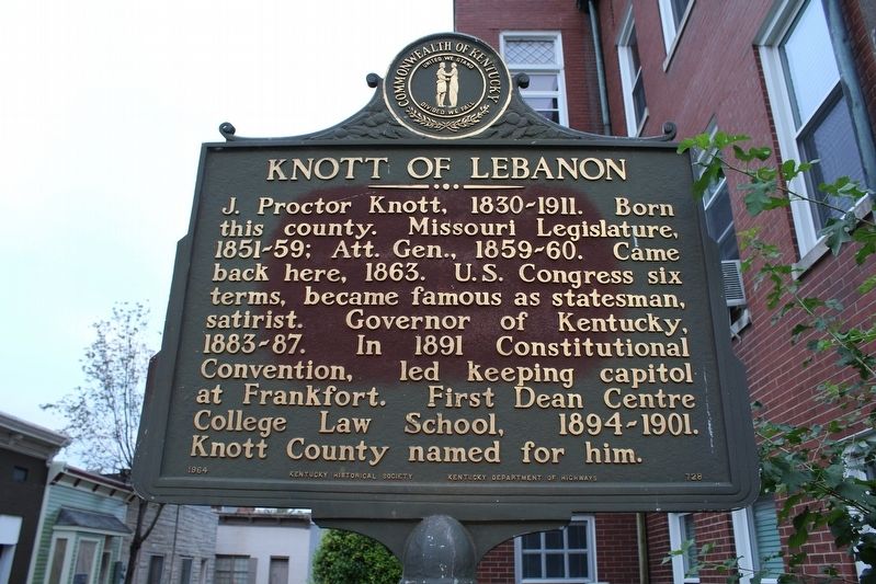 Knott of Lebanon Marker image. Click for full size.