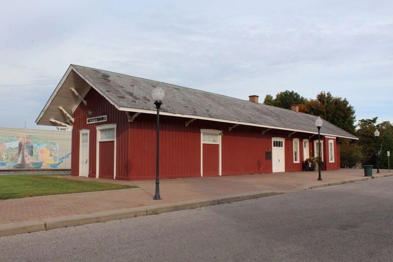 Scottsburg Depot image. Click for full size.