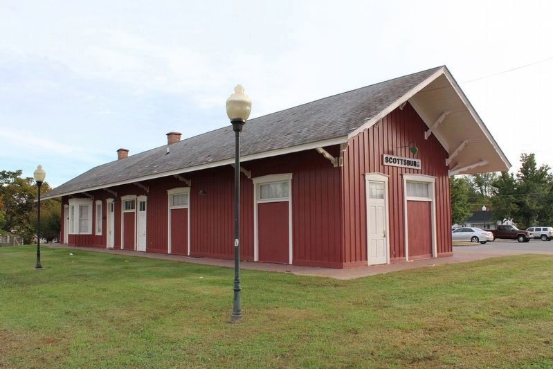 Scottsburg Depot image. Click for full size.