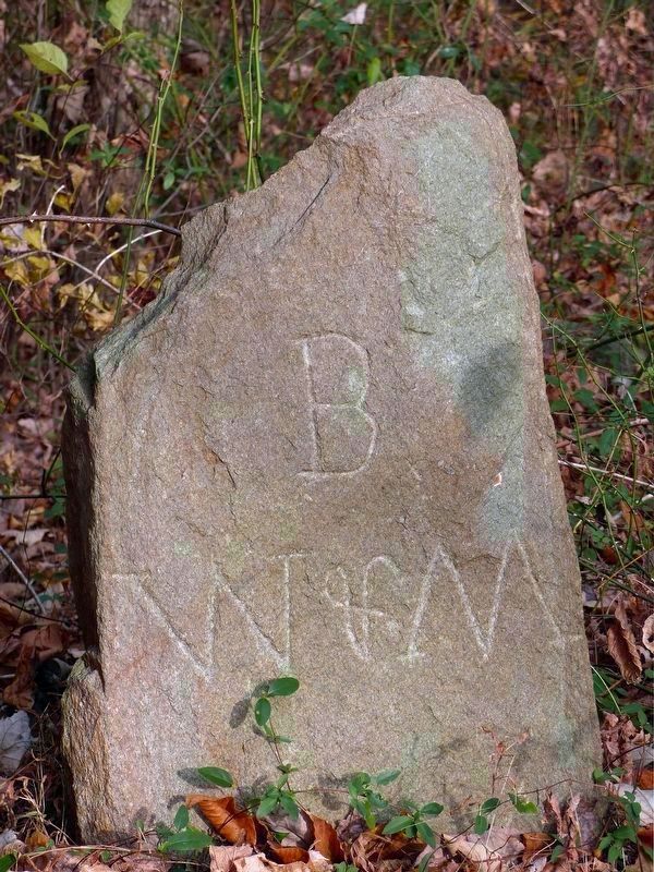 William and Mary Boundary Marker image. Click for full size.