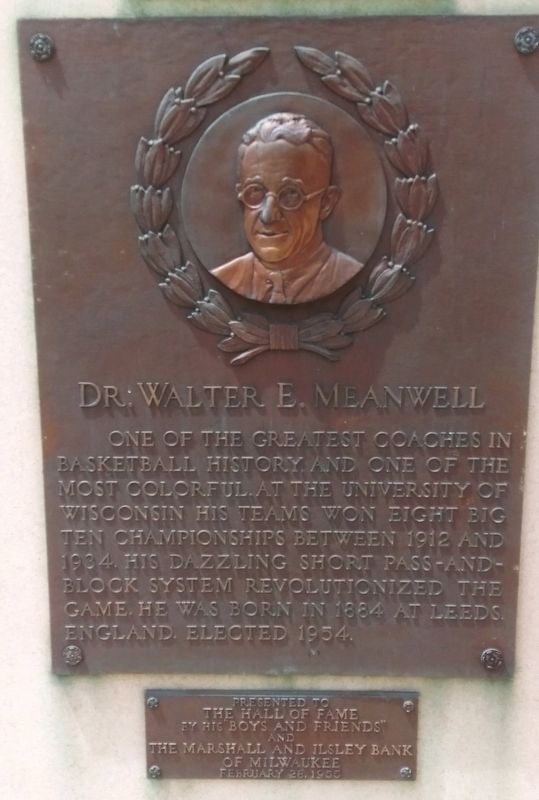Dr. Walter E. Meanwell Marker image. Click for full size.