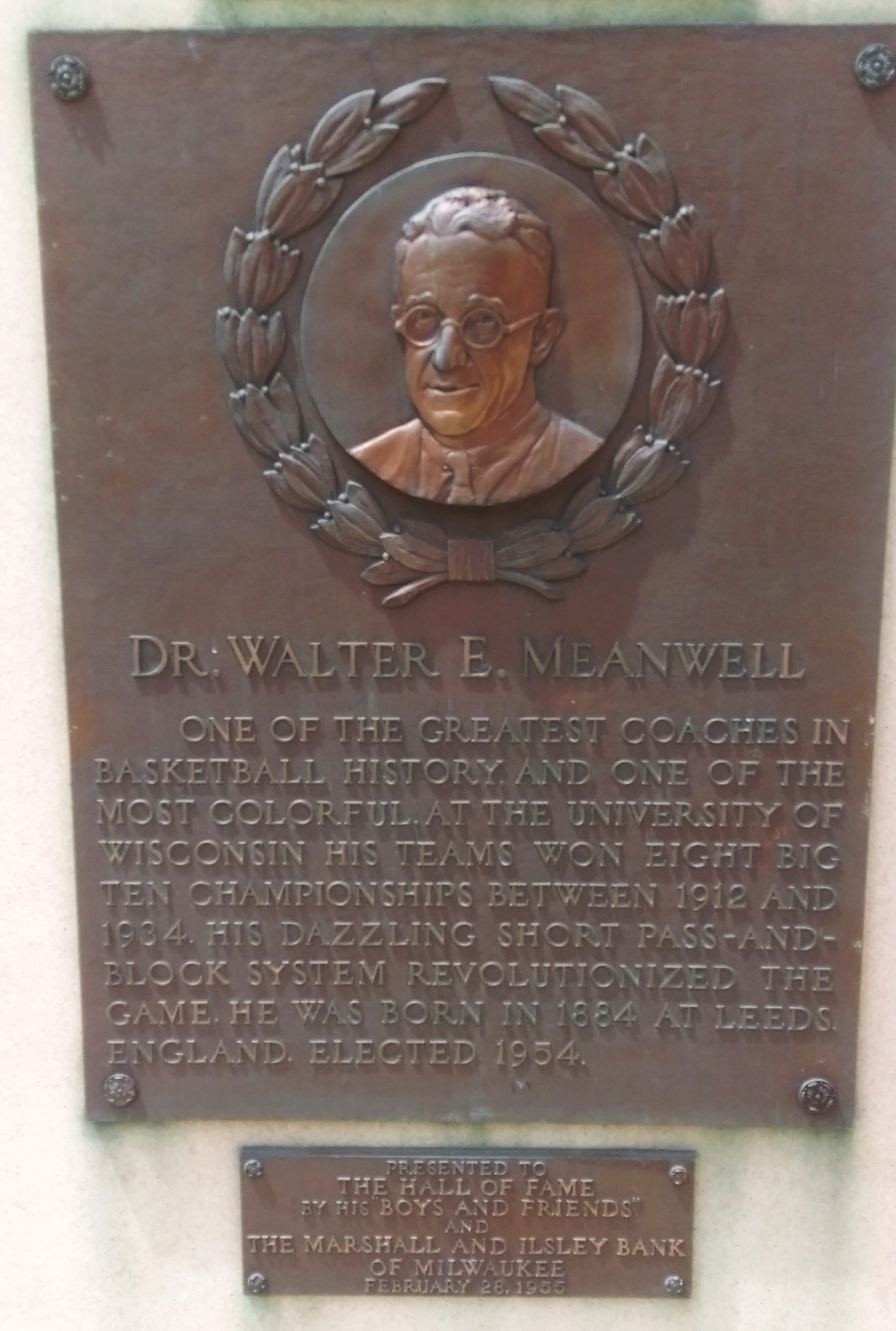 Dr. Walter E. Meanwell Marker