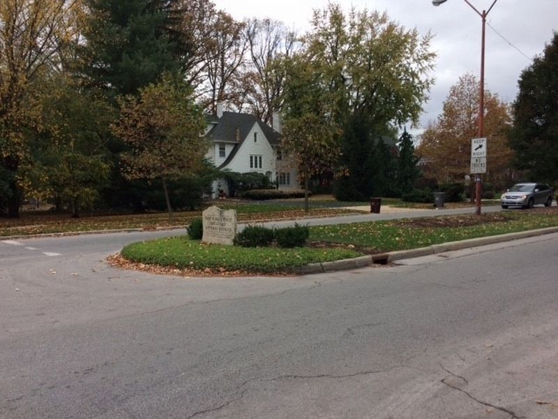 West Market Street Boulevard Historic District Marker. Click for full size. West Market Street Boulevard Historic District Marker image. Click for full size.