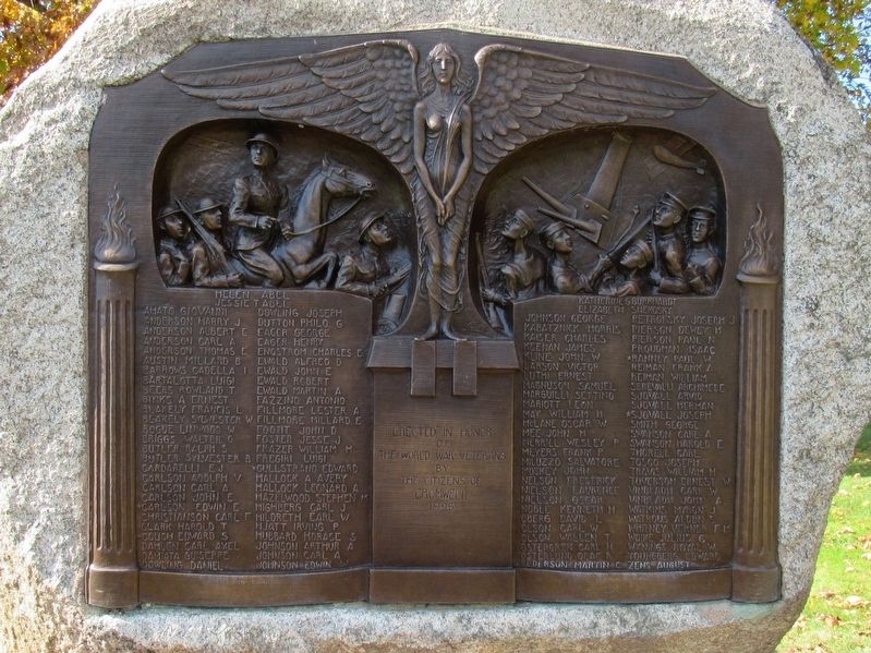 Cromwell World War I Monument image. Click for full size.