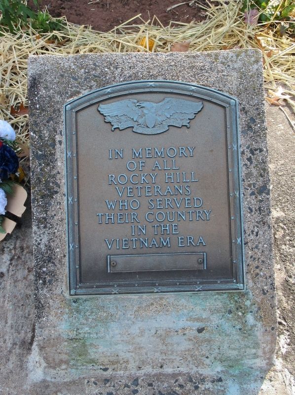 Rocky Hill Vietnam Veterans Monument. Click for full size. Rocky Hill Vietnam Veterans Monument image. Click for full size.