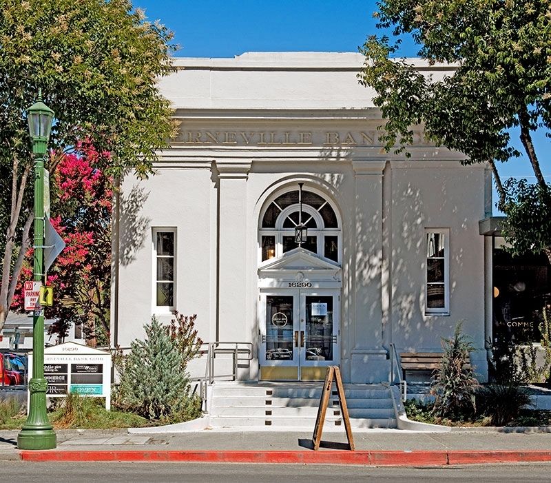 Bank of Guerneville. Click for full size. Bank of Guerneville image. Click for full size.