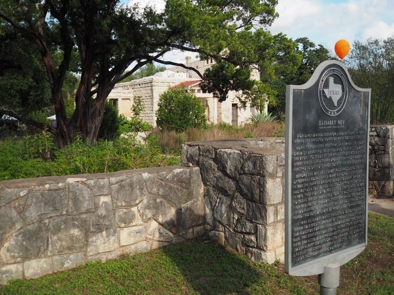 Elisabet Ney Marker. Click for full size. Elisabet Ney Marker image. Click for full size.