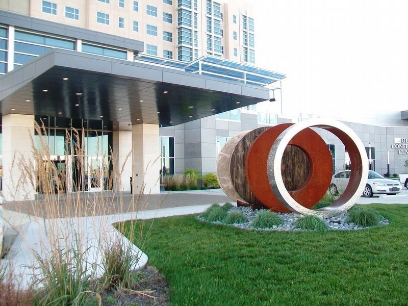 "Wheels of Progress" Sculpture image. Click for full size.