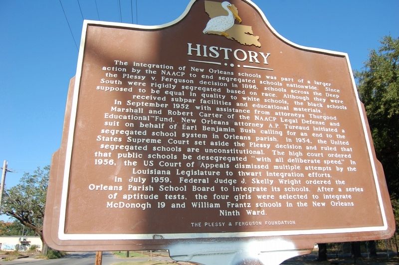 Civil Rights Pioneers / History Marker image. Click for full size.