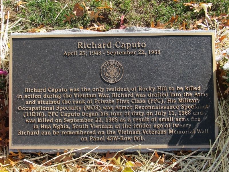 Richard Caputo Memorial image. Click for full size.
